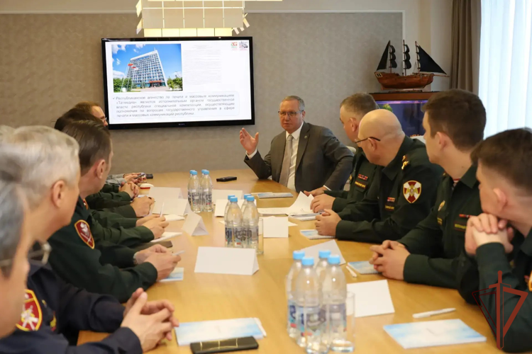 Пресс-службы Восточного округа Росгвардии приняли участие в учебно-методическом сборе
