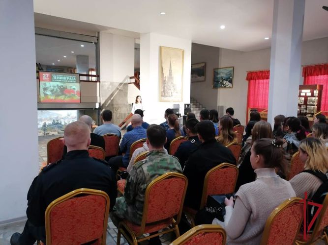 Сотрудники и военнослужащие Росгвардии приняли участие в мероприятиях,  посвященных снятию блокады Ленинграда