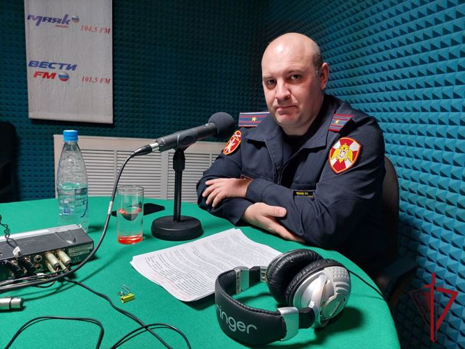 Начальник Центра лицензионно-разрешительной работы Управления Росгвардии по Забайкальскому краю выступил в эфире «Радио России — Чита»