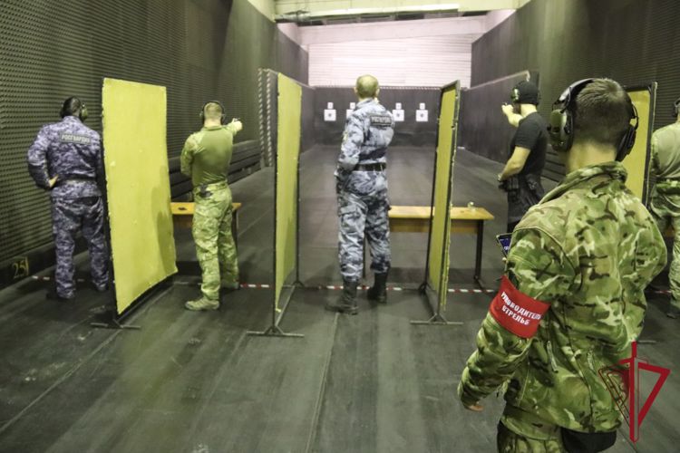 В Управлении Росгвардии по Забайкальскому краю прошли соревнования по стрельбе