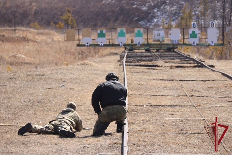 В Управлении Росгвардии по Забайкальскому краю прошел чемпионат по стрельбе из боевого ручного стрелкового оружия