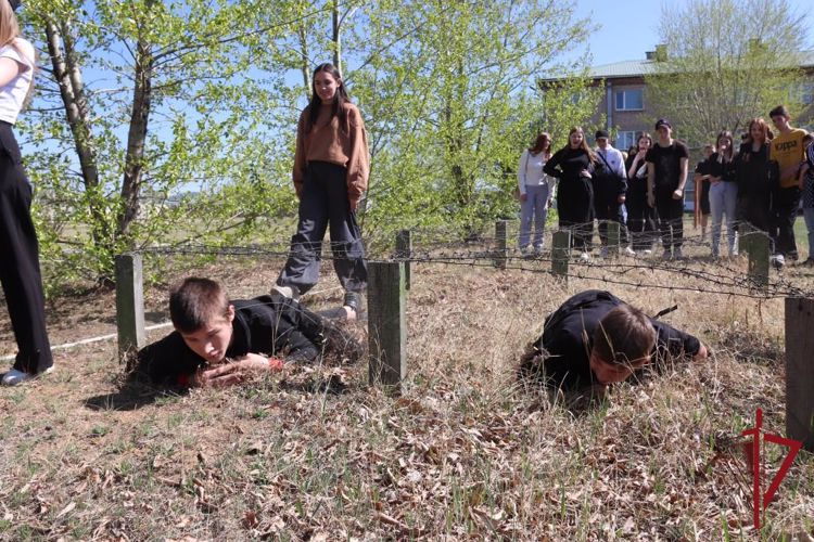 Юные читинцы прошли по следам спецназа Росгвардии