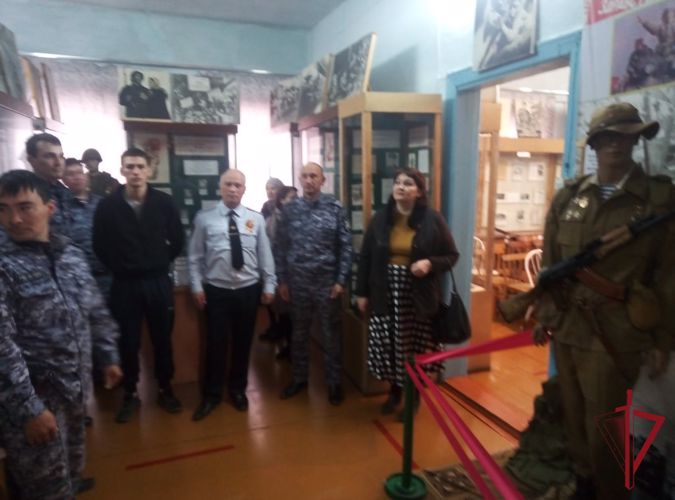Более десятка патриотических мероприятий, посвященных Дню Победы, провели сотрудники вневедомственной охраны в Забайкальском крае