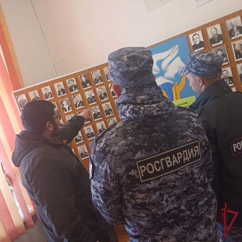 Более десятка патриотических мероприятий, посвященных Дню Победы, провели сотрудники вневедомственной охраны в Забайкальском крае
