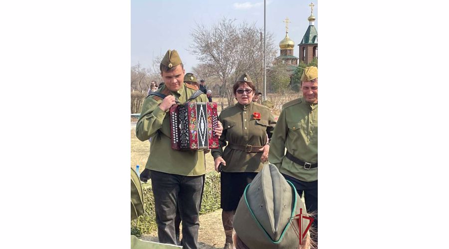 Более десятка патриотических мероприятий, посвященных Дню Победы, провели сотрудники вневедомственной охраны в Забайкальском крае