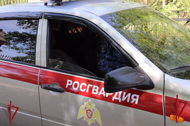 В Чите сотрудники Росгвардии задержали мужчину, разбившего ломом чужой автомобиль