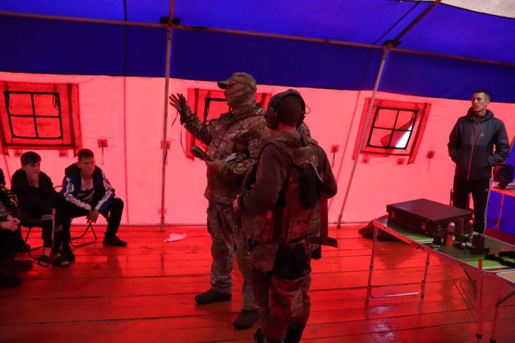 Сотрудники Росгвардии посетили детский оздоровительный лагерь «Парус» 