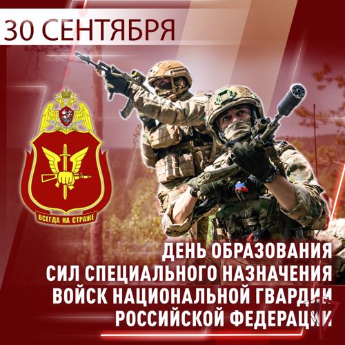 Генерал армии Виктор Золотов поздравил военнослужащих и сотрудников Сил специального назначения Росгвардии с профессиональным праздником