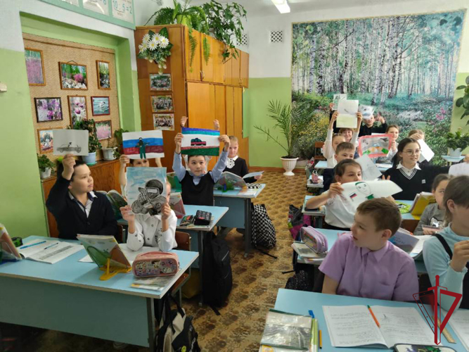 Сотрудники Росгвардии провели уроки мужества в забайкальских школах