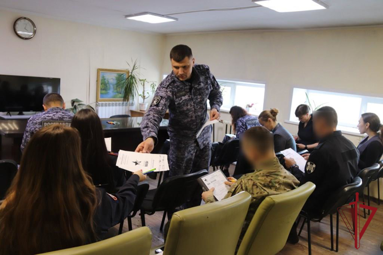 СОТРУДНИКИ И ВОЕННОСЛУЖАЩИЕ УПРАВЛЕНИЯ РОСГВАРДИИ ПО ЗАБАЙКАЛЬСКОМУ КРАЮ НАПИСАЛИ «ДИКТАНТ ПОБЕДЫ»