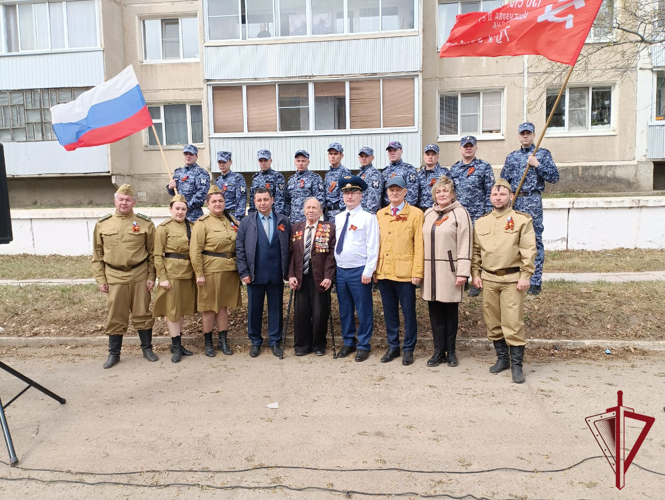 В Забайкалье сотрудники Росгвардии приняли участие в мероприятиях, посвященных 79-й годовщине Победы в Великой Отечественной войне 