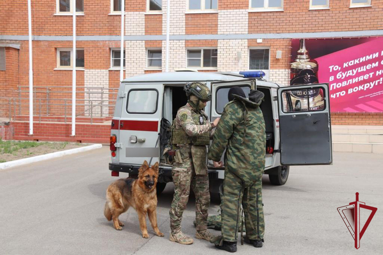 Сотрудники Росгвардии приняли участие в учениях по безопасности на базе читинской школы 