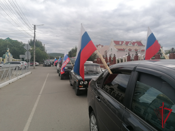 В Забайкалье сотрудники Росгвардии приняли участие в мероприятиях, посвященных Дню России