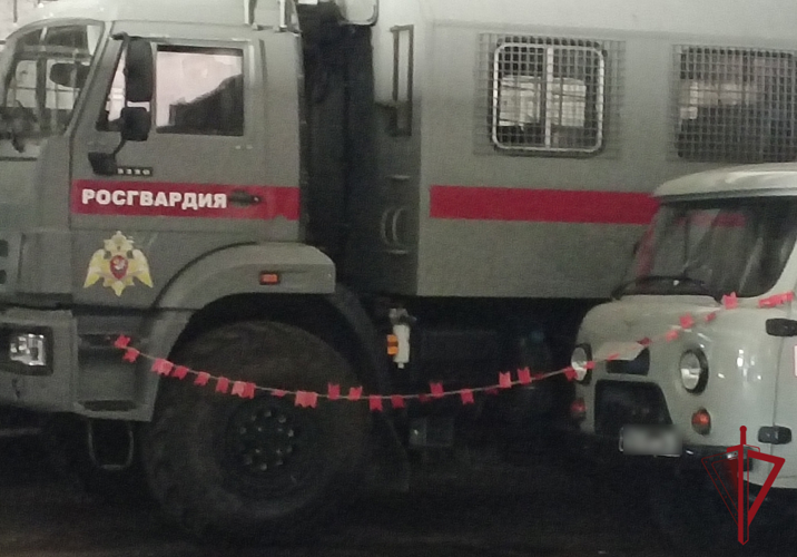 Пожарно-тактические занятия сотрудников росгвардии и МЧС прошли в Чите
