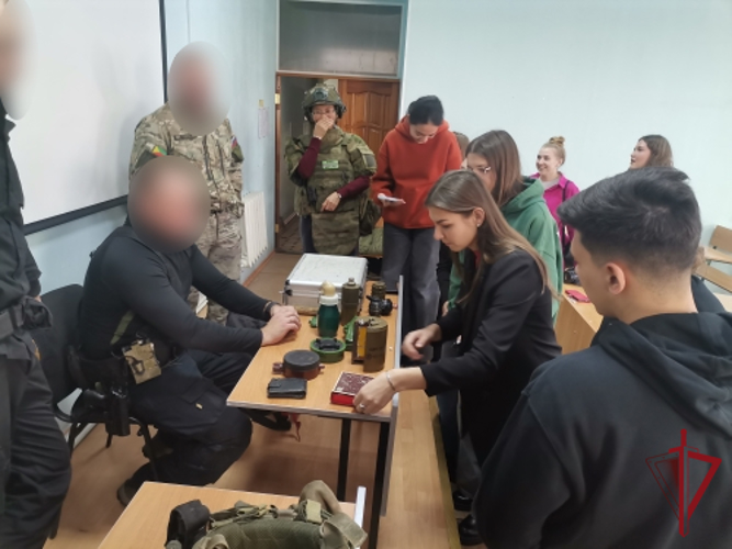 Сотрудники Росгвардии стали гостями мероприятия, посвященного безопасности журналистов в ситуации вооруженного конфликта