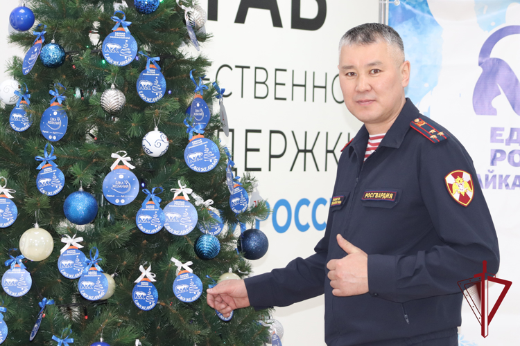 Росгвардейцы в Забайкалье сняли шар с «Ёлки желаний»