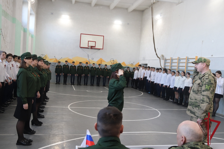 Сотрудники Росгвардии подвели итоги ведомственной акции «Неделя мужества»