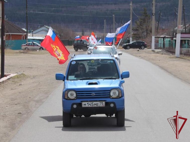 В Чите прошел автопробег памяти участников Великой Отечественной войны
