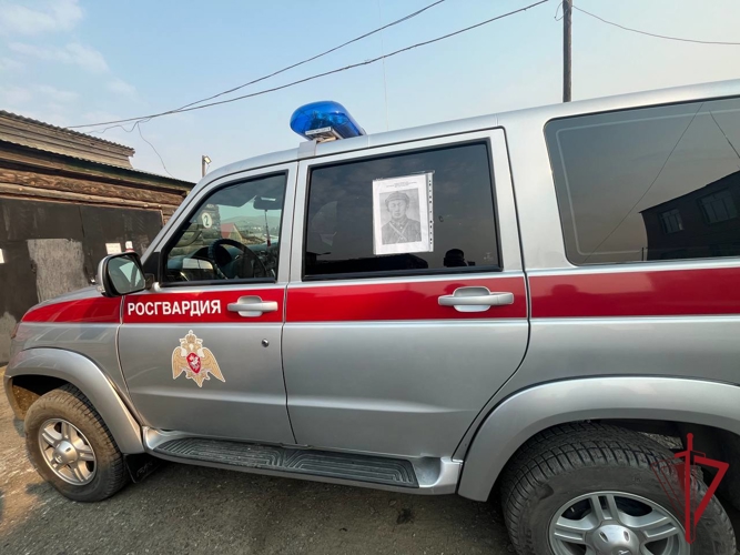 Росгвардейцы в Забайкалье приняли участие в акции «Бессмертный автополк»