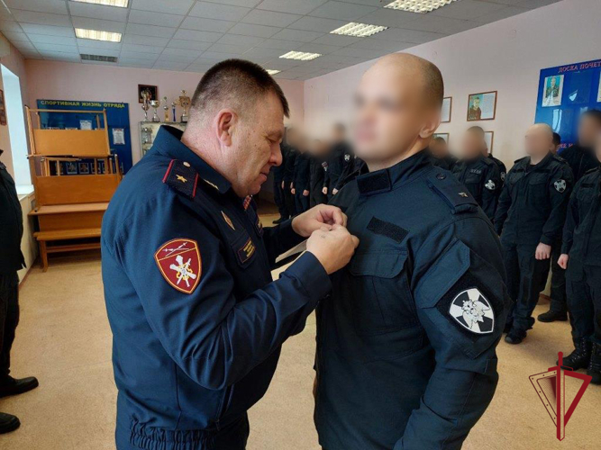 Бойцы отряда мобильного особого назначения «Монолит-Восток» (на транспорте) Управления Росгвардии по Забайкальскому краю отметили 32-ю годовщину со дня образования спецподразделения