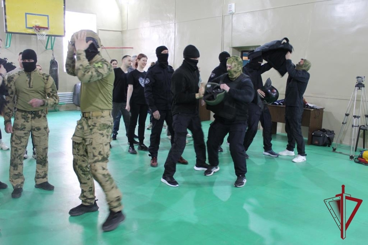 Росгвардейцы и журналисты Забайкалья соревновались в «Медиаспецназе» 