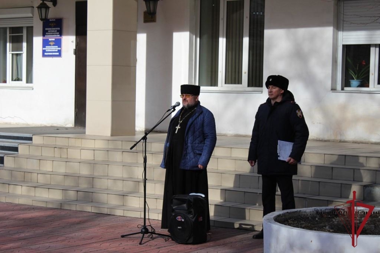 В Чите росгвардейцы почтили память погибших коллег