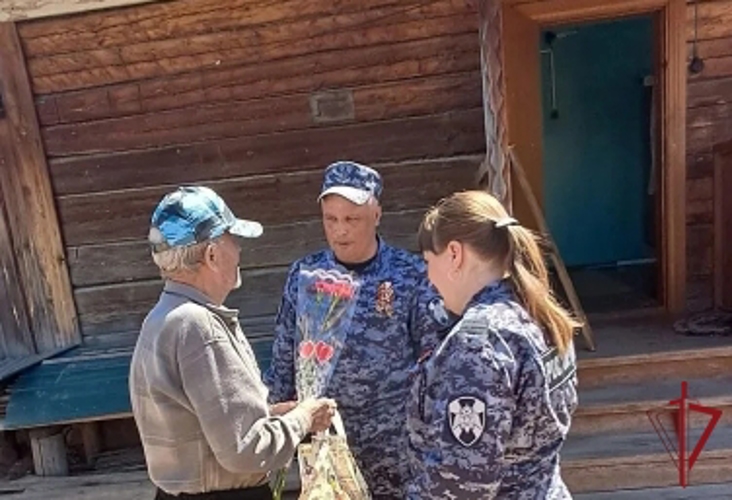 В Забайкалье сотрудники Росгвардии провели более десятка патриотических мероприятий ко Дню Победы