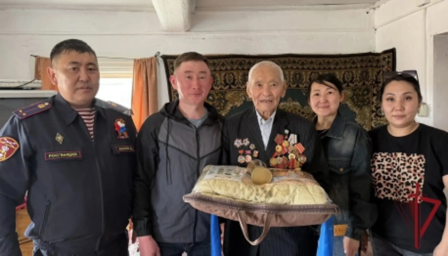 В Забайкалье сотрудники Росгвардии провели более десятка патриотических мероприятий ко Дню Победы