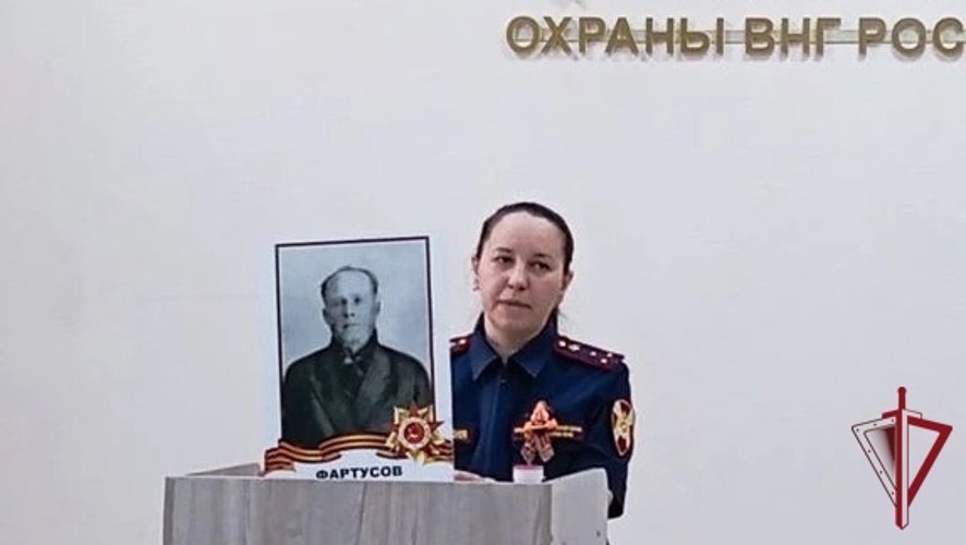 В Забайкалье сотрудники Росгвардии провели более десятка патриотических мероприятий ко Дню Победы