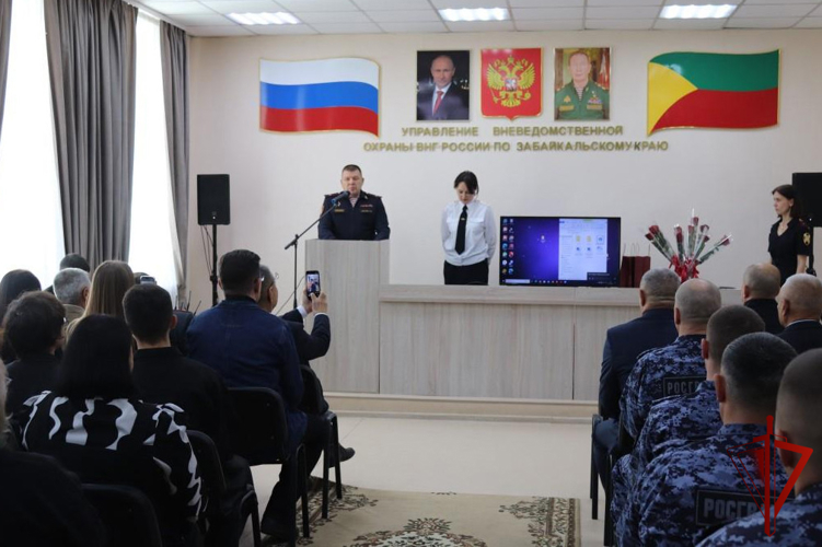 74 года на страже безопасности: в Забайкалье отметили годовщину вневедомственной охраны Росгвардии